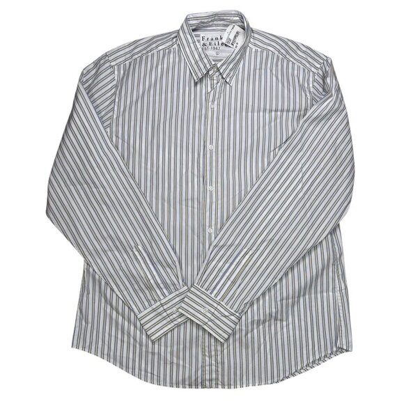 Frank & Eileen Other - Frank & Eileen Finbar Large Striped Long Sleeve Men Preppy